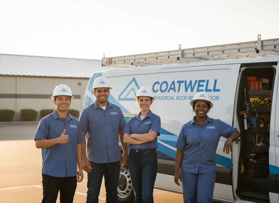 Commercial roof coating company in Shelby, OH